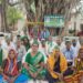 ग्रामीण समस्याओं को लेकर किसान युनियन टिकैत गुट पदाधिकारियों ने दिया धरना