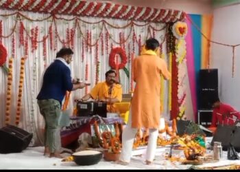 संगीतमय श्रीमद् भागवत कथा एवं राम कथा का शुभारंभ