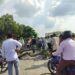 भरथना नहर के नए पुल निर्माण के दौरान नाला अवरुद्ध होने से नहर के पानी से सैकड़ो बीघा खेत जलमग्न