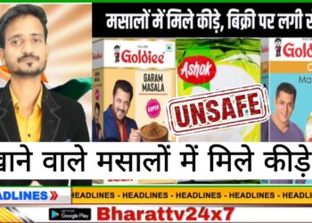 गोल्डी अशोक समेत 16 कंपनियों के मसाले खाने लायक नहीं.कानपुर में सब्जी मसाले में मिले कीड़े. बिक्री पर लगी रोक….