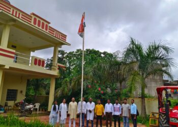 युवा कांग्रेस का स्थापना दिवस: कुसमी ब्लॉक कार्यालय में ध्वजारोहण और शपथ ग्रहण..