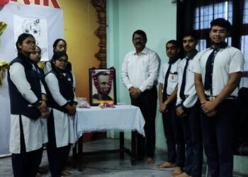 Event organized at Pan Kunwar International School on the occasion of National Sports Day