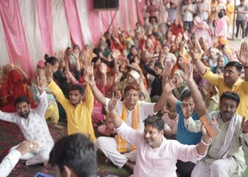 प्रेमानंद महाराज जी के शिष्यों के द्वारा भगवान कृष्ण जी की छठी महामहोत्सव
