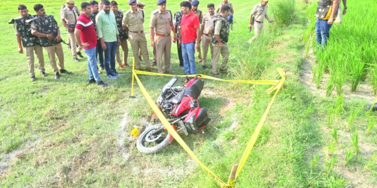 कुशीनगर पुलिस और बदमाशों के बीच हुई मुठभेड़
