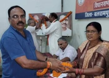 भाजपा की सदस्यता अभियान बैठक में हुई सेवा पखवाड़ा की योजना पर चर्चा..