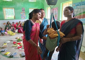 वजन त्योहार: आंगनबाड़ी केंद्रों में पोषण और स्वच्छता के प्रति जागरूकता..