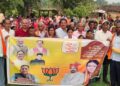 सामरी विधायक उद्देश्वरी पैकरा ने मड़वा में भाजपा सदस्यता अभियान में लिए भाग..