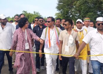 छत्तीसगढ़ न्याय यात्रा: छात्र नेता आदित्य विभु जायसवाल की भागीदारी..