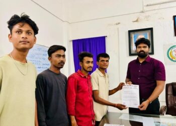 शिक्षक द्वारा बच्चों के साथ निर्ममता मारपीट का मामला, NSUI ने की कार्रवाई की मांग..