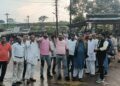 ब्लाक कुसमी में कांग्रेस ने किया मुख्यमंत्री और गृहमंत्री का पुतला दहन..