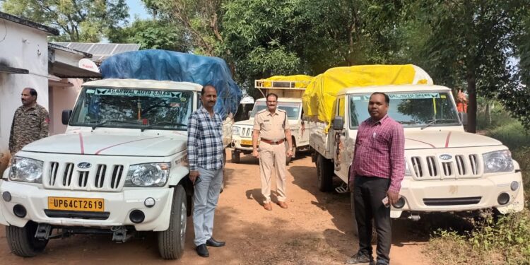 बलरामपुर: संयुक्त टीम द्वारा अवैध धान परिवहन और भंडारण पर कड़ी कार्रवाई, 1086 क्विंटल धान जब्त..