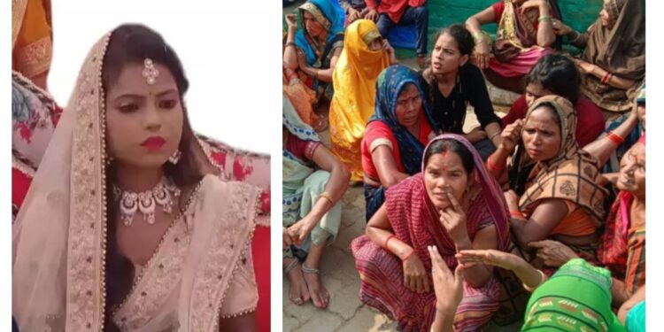 औरैया : शादी के पाचवें दिन फंदे से लटकता मिला नवविवाहिता का शव