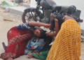 महिला की एसडीएम कोर्ट के बाहर पिटाई