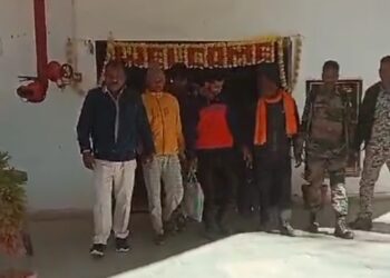 कुसमी पुलिस ने 7 मवेशियों की तस्करी में शामिल 3 आरोपियों को गिरफ्तार किया, एक फरार.