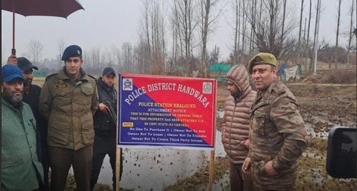 Properties Of Two Pak-Based Terror Handlers Attached In J&K’s Kupwara