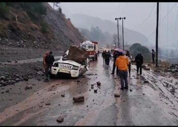 Two Killed as Boulders Hit Scorpio Car on J&K Surankote-Poonch Highway