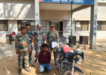 चलगली: मोटर साइकिल चोरी करने वाला चोर चढ़ा पुलिस के हत्थे