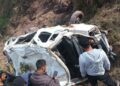 4 people killed, 8 others injured as tempo vehicle falls into gorge in Reasi