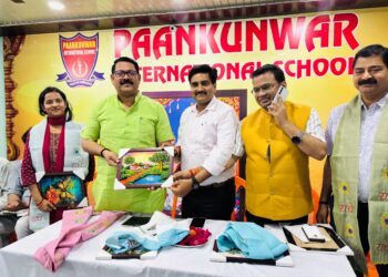 पानी की बर्बादी रोकने व जल संरक्षण की दिलाई गई शपथ 