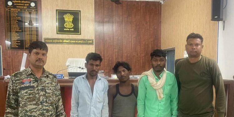 कुसमी: लोक परिशांति भंग करने पर की गई कार्यवाही: तीन व्यक्ति भेजे गए जेल..