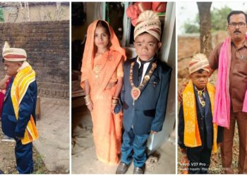 सोनभद्र: साढ़े 3 फीट हाइट वाले दूल्हा-दूल्हन की अनोखी शादी, 36 में से 36 गुण मिलने पर हुआ विवाह