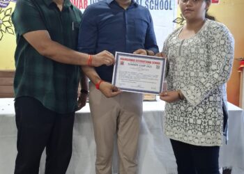 समर कैंप का रंगारंग समापन कार्यक्रम पान कुंवर इंटरनेशनल स्कूल में संपन्न