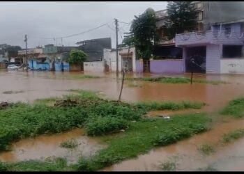 कुसमी: पहली ही बारिश में उजागर हुई नगर पंचायत की लापरवाही..
