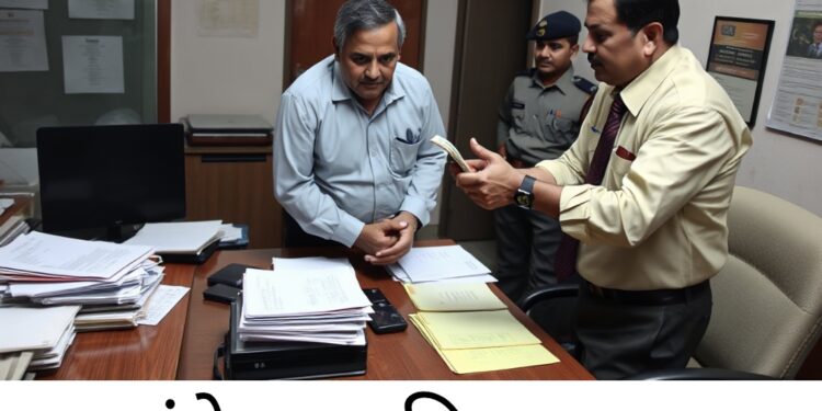 गाजियाबाद: रिश्वत लेते हुए जीडीए का सुपरवाइजर रंगेहाथ गिरफ्तार, JE फरार