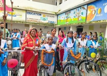 शंकरगढ़ में शाला प्रवेश उत्सव का भव्य आयोजन, बच्चों का हुआ स्वागत