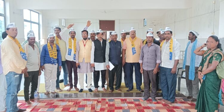 बलरामपुर में आम आदमी पार्टी ने बूथ स्तर तक संगठन विस्तार की रणनीति बनाई..