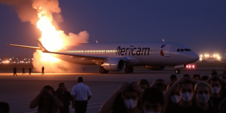 डेनवर एयरपोर्ट पर हड़कंप! टेकऑफ़ के दौरान American Airlines की फ्लाइट में लगी आग