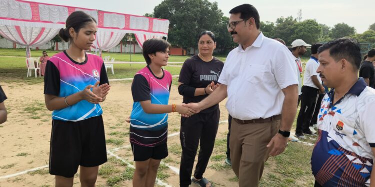 सीबीएसई क्लस्टर 4 ईस्ट जोन खो खो गर्ल्स एंड बॉयज का उद्घाटन समारोह