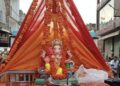 बडे़ ही धूमधाम से निकली मंगल कलश यात्रा,17वें श्री गणेश चतुर्थी महोत्सव का शुभारम्भ