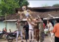 राजपुर: गृह मंत्री का पुतला फूंककर गरजे युवा कांग्रेस..