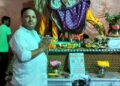 ग्राम पंचायत फतेहपुरा लखना में दुर्गा माता की प्रतिमा स्थापित