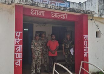 चांदो: महिला से जबरन गलत काम करने वाला आरोपी राजेश खैरवार चंद घंटों में पुलिस की पकड़ में..