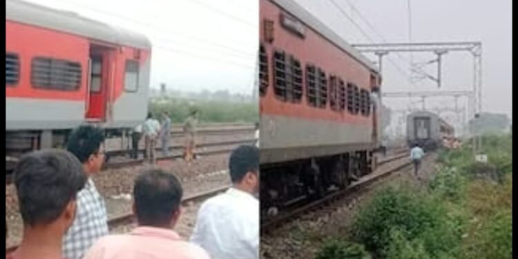 Chitrakoot News | बड़ा हादसा टला: दो हिस्सों में बंटी लोकमान्य तिलक एक्सप्रेस, बाल-बाल बचे सैकड़ों यात्री