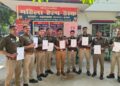 रक्तदाता समूह इटावा के तत्वावधान में थाना भरथना परिसर में एक दिवसीय रक्तदान शिविर का आयोजन किया गया