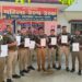 रक्तदाता समूह इटावा के तत्वावधान में थाना भरथना परिसर में एक दिवसीय रक्तदान शिविर का आयोजन किया गया