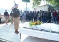 इटावा पुलिस ने शहीद हुए मुख्य आरक्षी सुरेंद्र कुमार मौर्य को दी अंतिम विदाई