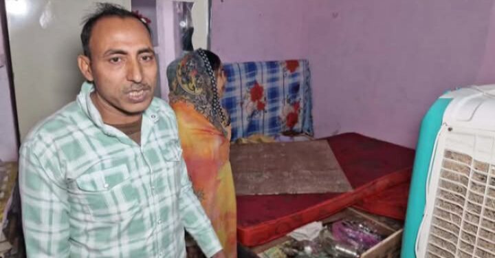 बंद पड़े सूने मकान में चोरी