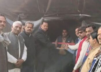 भरथना नगर पालिका द्वारा रैन बसेरा का संचालन शुरू किया गया