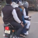 हापुड़ में यातायात नियमों की उड़ी धज्जियां