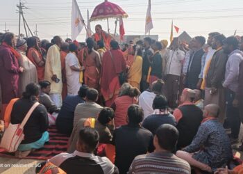 प्रयागराज: शंकराचार्य स्वामी अविमुक्तेश्वरानंद का अनशन जारी