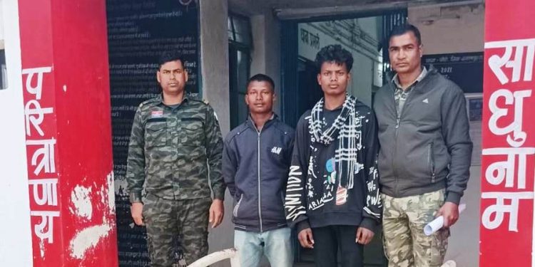 चान्दो: स्कूल परिसर में शांति व्यवस्था भंग करने पर दो युवकों पर प्रतिबंधात्मक कार्यवाही, भेजे गए जेल