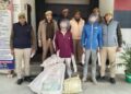 चोरी की योजना बना रहे दो अभियुक्त तमंचा सहित गिरफ्तार।