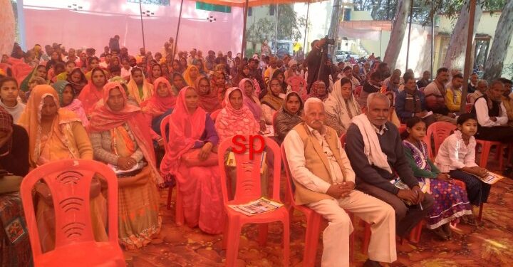 भरथना ब्लॉक में कृषि मेला का आयोजन