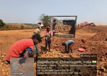 कुसमी: सेरंगदाग खदान में सुरक्षा नियमों की अनदेखी, मजदूरों की जान खतरे में!