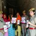 मिशन शक्ति अभियान के तहत बलरई थाना पुलिस ने चलाया जागरूकता अभियान