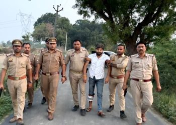 इटावा में पुलिस मुठभेड़, दो बदमाश गिरफ्तार